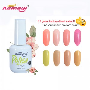 kamayi New Almond Blossom Color Gel Nails Ba Lan 3 Bước Uv Gel Ba Lan