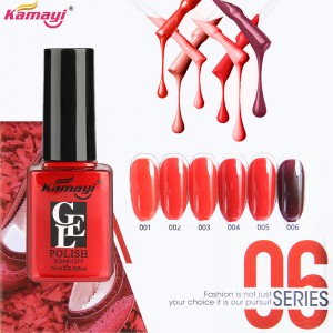 Kamayi Hot Sale 12ml Professional Uv Color Gel Nail Ba Lan Green Style Gel Ba Lan cho Nail Art