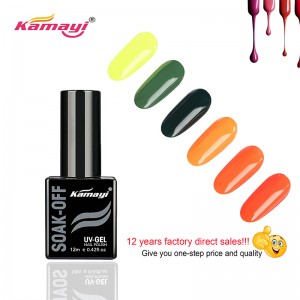 Kamayi 72 Colors12ml, Uv Gel Nail Ba Lan Bán buôn Uv Gel Ba Lan