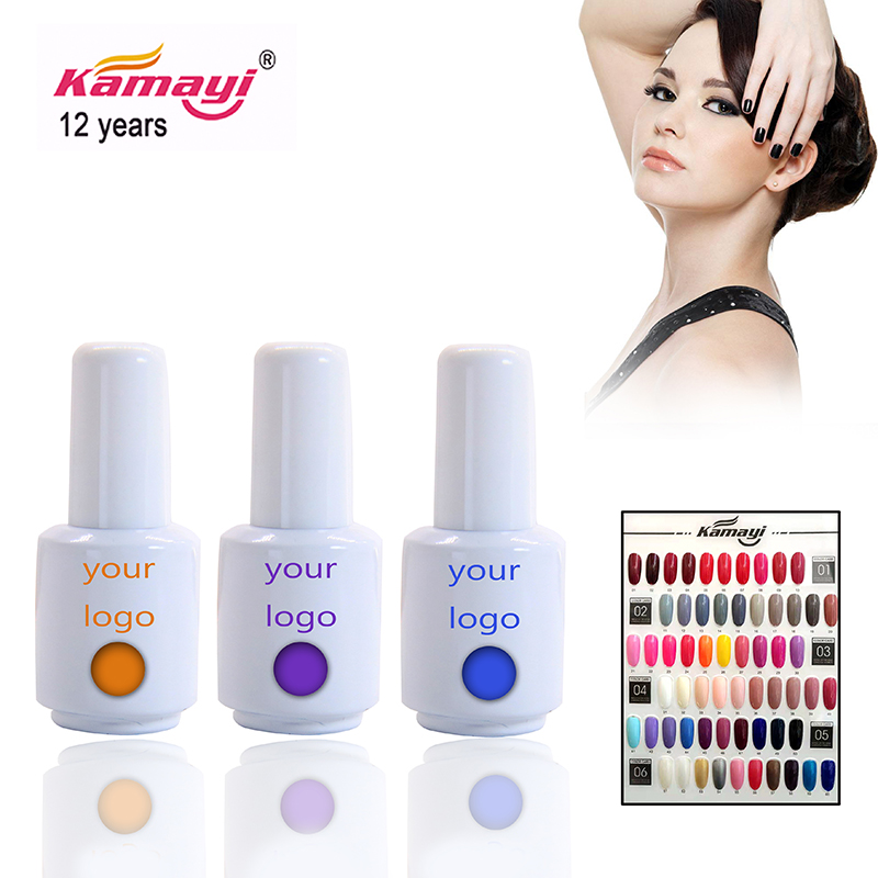 Nhà máy Kamayi giá thấp nhất sơn móng tay cơ bản màu neon ngâm móng gel sơn móng tay mới led uv gel 60 màu